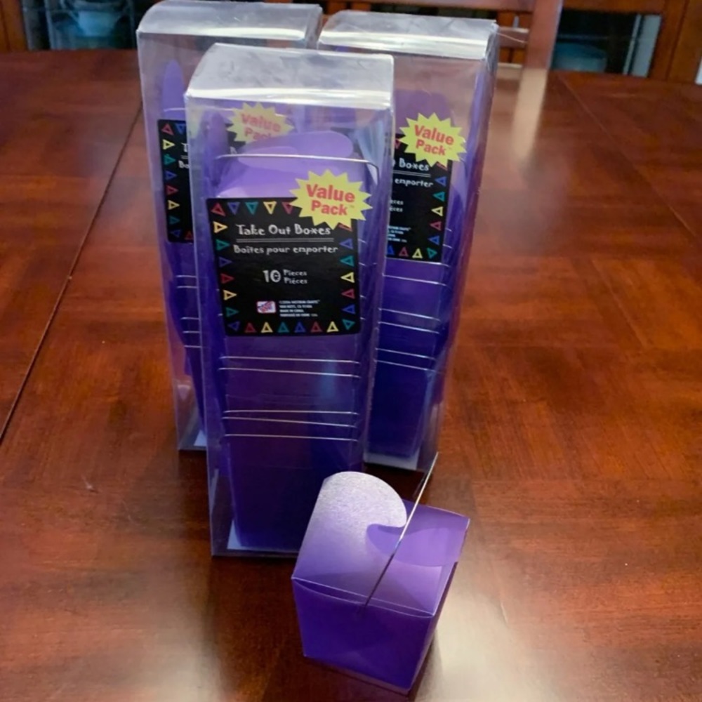 Party favor boxes
